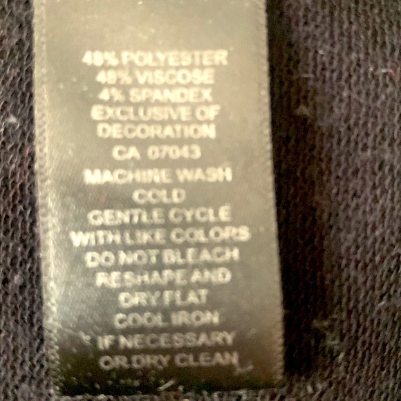 Spense black long sleeve with laced metal eyelets jersey flared dress - Picture 5 of 5